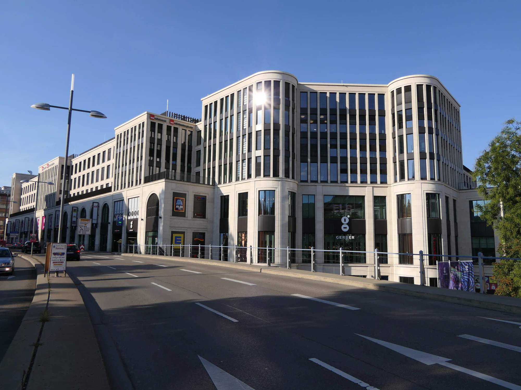DAS GERBER an der Ecke Paulinenstraße / Tübinger Straße, Stuttgart; Aufnahme vom 20. September 2018.